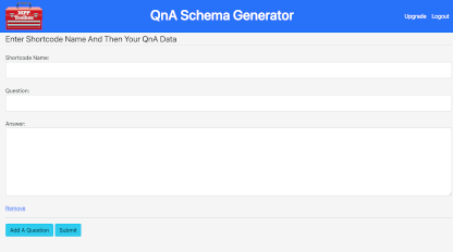 QnA Schema Generator