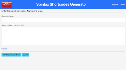 Shortcode Generator Image